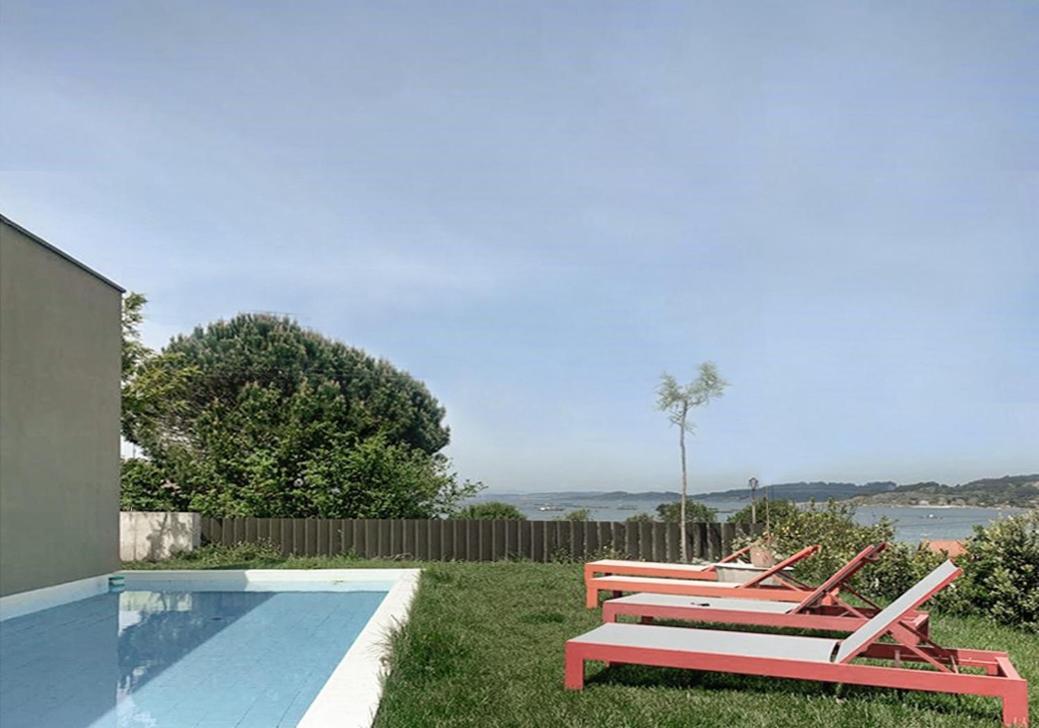 Insua Beach House 폰테베드라 외부 사진
